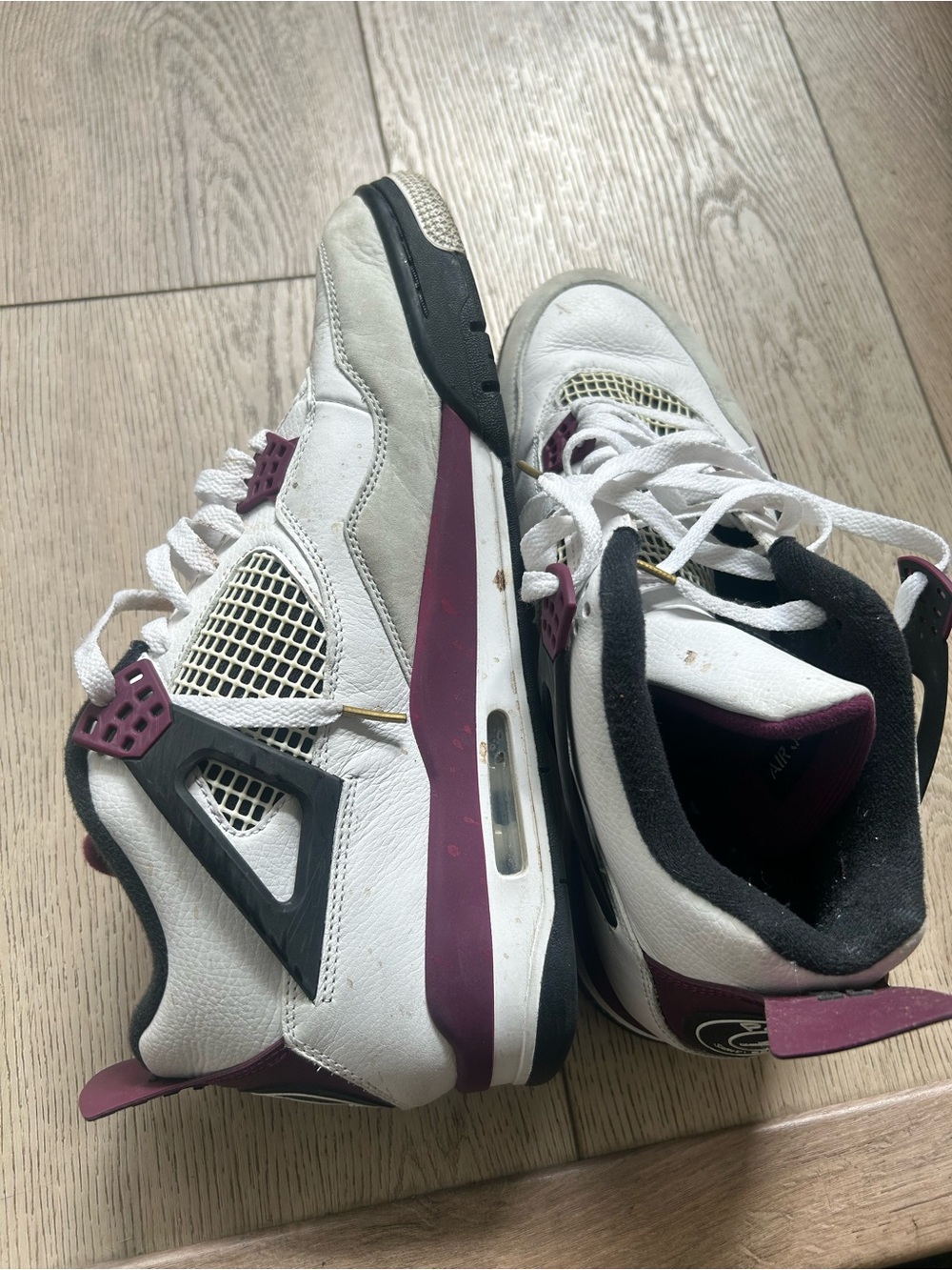 Jordan 4 Retro PSG Paris Saint-Germain Bordeaux size 11.5 used